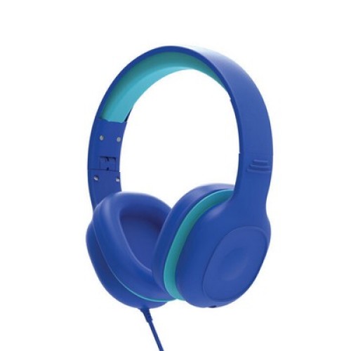 HEADPHONES  KBHS01-BLU KIDDOBOO EAR BLUE ΜΕ ΜΙΚΡΟΦΩΝΟ